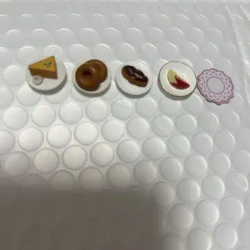 미니어처 케이크 도넛 사과