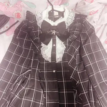 시크릿허니 시크릿허니 셋업 블랙 체크