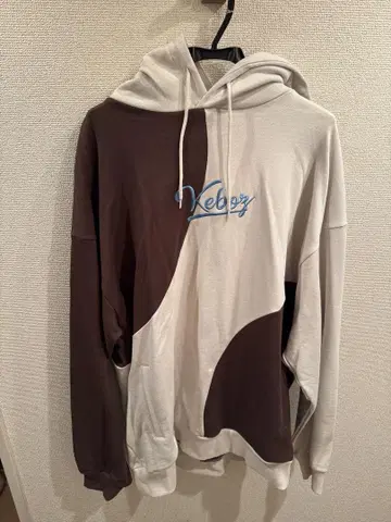 Keboz 투톤 컬러 후드티