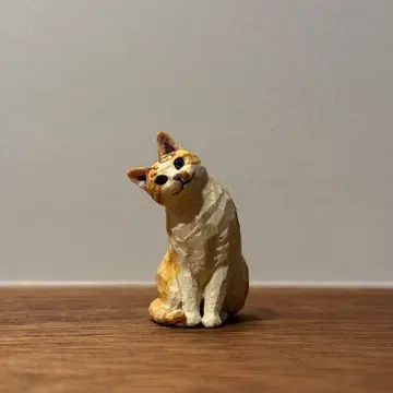 고양이 조각 우니짱 하시모토 미오