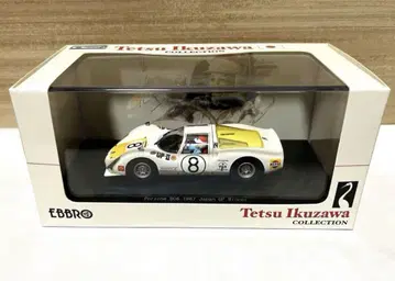 에브로 1/43 생자와 첼 Porsche 906 1967 일본 그랑프리