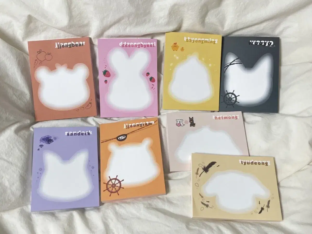 Ateez Aniteez Sticky Note unofficial goods