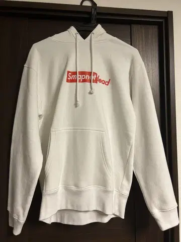 SmapnotDead 화이트 후드티