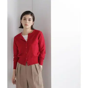 내추럴 뷰티 베이직 울 컴팩트 베이직 가디건
