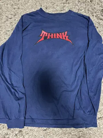 80s Think skateboard 롱 T