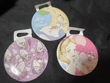 이상한 나라의 앨리스 캔뱃지 다이나 체셔 고양이 디즈니 Disney