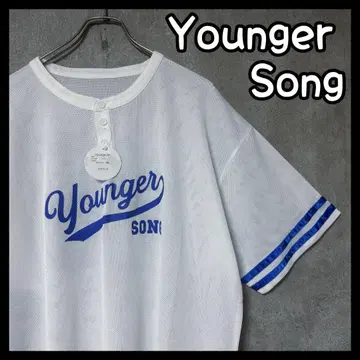yaunger song 양거 송 메쉬 셔츠 베이스볼 셔츠