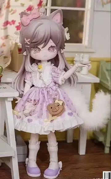 판타지 숲의 고양이 '요요' 인형
