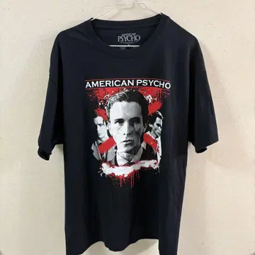 AMERICAN PSYCHO 아메리칸 사이코 무비 티셔츠 XL 사이즈