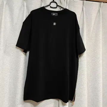 Rady 사이드 지퍼 빅 티셔츠 블랙