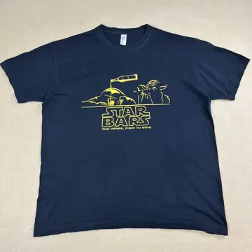STAR BARS 티셔츠 패러디 스타 워즈 블랙 USA