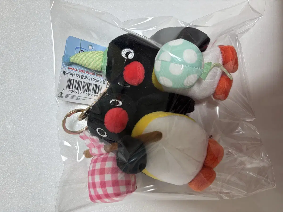 Bulk, Authentic) Pingu Party Bundle Bag Charm Doll Key Ring 10cm