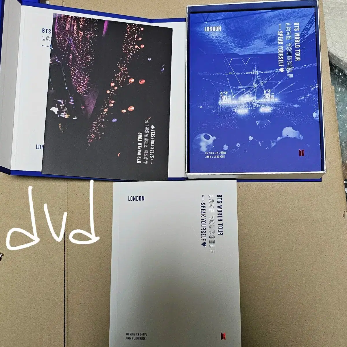 BTS LOVE YOURSELF London Seoul DVD V テテ 【公式通販】