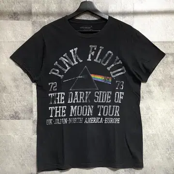 PINK FLOYD 핑크 플로이드 티셔츠 블랙 밴딩 티셔츠