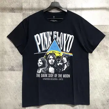 PINK FLOYD 핑크 플로이드 티셔츠 L 블랙 밴딩 티셔츠