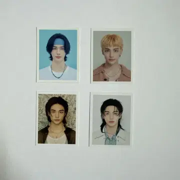 Stray Kids 증명 사진 ID 사진 4장 세트 현진