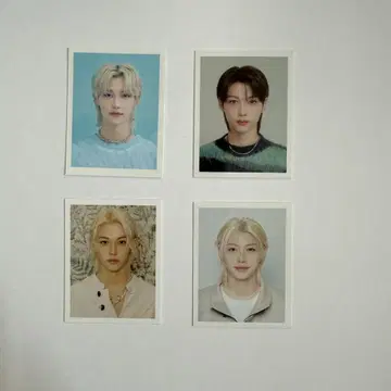 Stray Kids 증명 사진 ID 사진 4장 세트 필릭스
