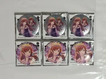뱅드림 Roselia Sei stark 캔뱃지 이마이 리사 6개