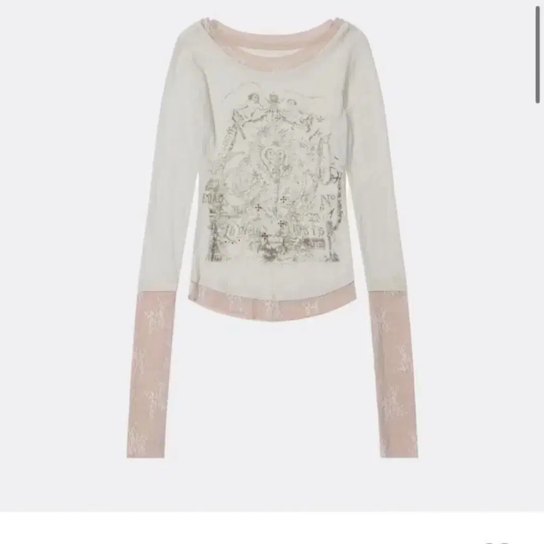 SCULPTOR | 스컬프터 Sculptor Triple Lay Lace Layered Tee on