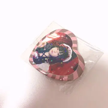 큐루린이라고 해보세요 발렌타인 캔뱃지 하트 홀로그램 신기루 아무