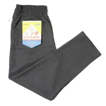 셰프 팬츠 Chef Pants Flannel Charcoal