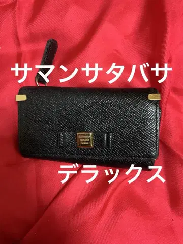 Samantha Thavasa Deluxe 블랙 키케이스
