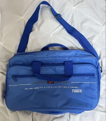 TIGER 숄더백 파랑
