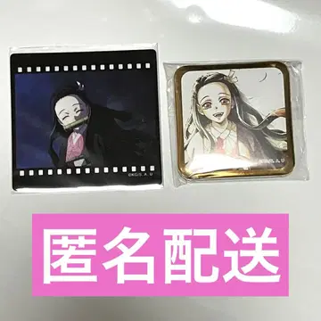 귀멸의 칼날 다이닝 캔뱃지 클리어 카드 네즈코