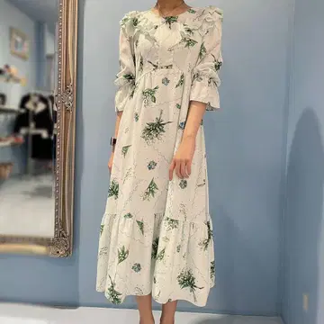 MILK 원피스 Lily bell long Dress 민트
