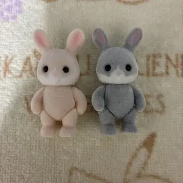 실바니아 컬러풀 토끼 본체만