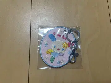 산리오 캐릭터 대상 자수 패치 키링 우사하나