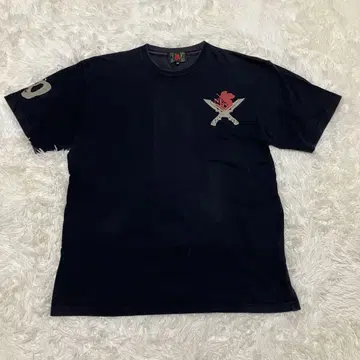 Oriental Brand 니시키 에반게리온 티셔츠 블랙 2XL