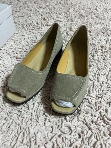 COULEUR VARIE 오픈토 샌들 그레이지 24.5cm