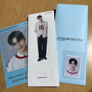 송한빈 한빈 아크릴 스탠드 증명 사진 KCON