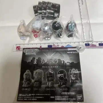 가챠를 기다리는 근육맨 완벽한 초인 원조편의 전 5종 컴프 세트입니다.