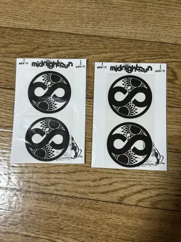 midnight sun 무한정 타투 씰 스티커