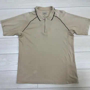LL.Bean 베이지 피케 셔츠 M