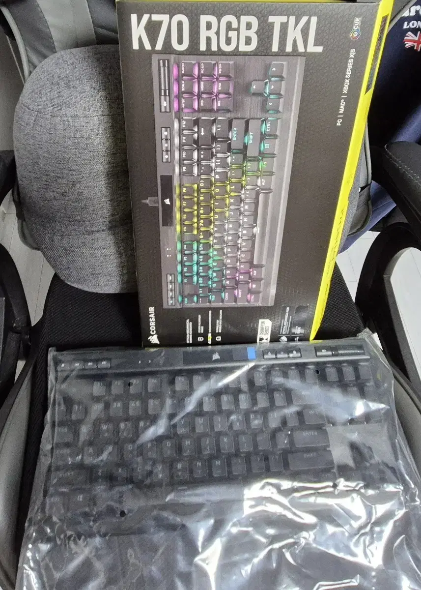 Corsair k70 RGB TKL OPX han engraving