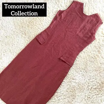 TOMORROWLAND collection 린넨 원피스 슬리브리스