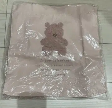 메종 드 플뢰르 플로라 스퀘어 토트백 핑크