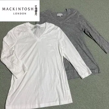 MACKINTOSH LONDON V넥 티셔츠 2장