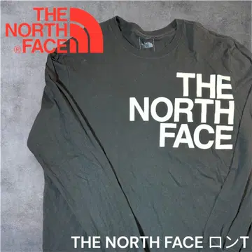 THE NORTH FACE 롱 슬리브 티셔츠 블랙