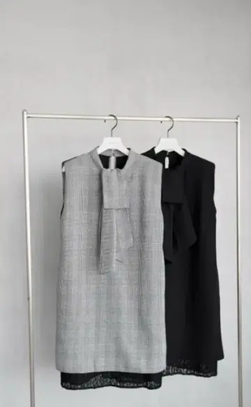 herlipto 오간자 미니 드레스