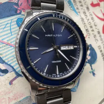 해밀턴 seaview daydate 밴딩 하자품 상자 없음