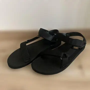 Teva 테바 블랙 스포츠 샌들 27cm