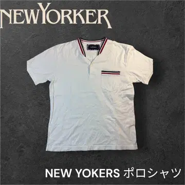 NEW YORKER 피케 셔츠 화이트