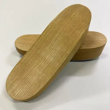 새상품 오동나무 일본 나막신 조리 보트형 화이트 우드 일본제 3999
