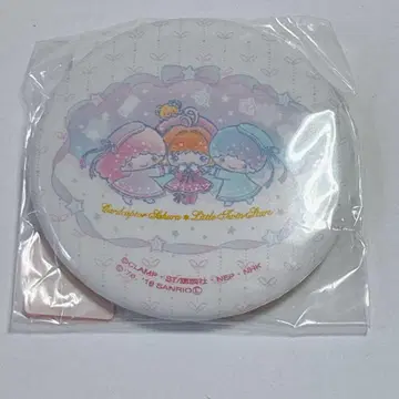 카드캡터 사쿠라 산리오 리틀트윈스타 TS 캔뱃지