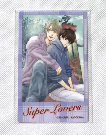 SUPER LOVERS 사진풍 카드 제비뽑기 도 아베 미유키
