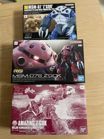 RG.HG 즈고그 세트